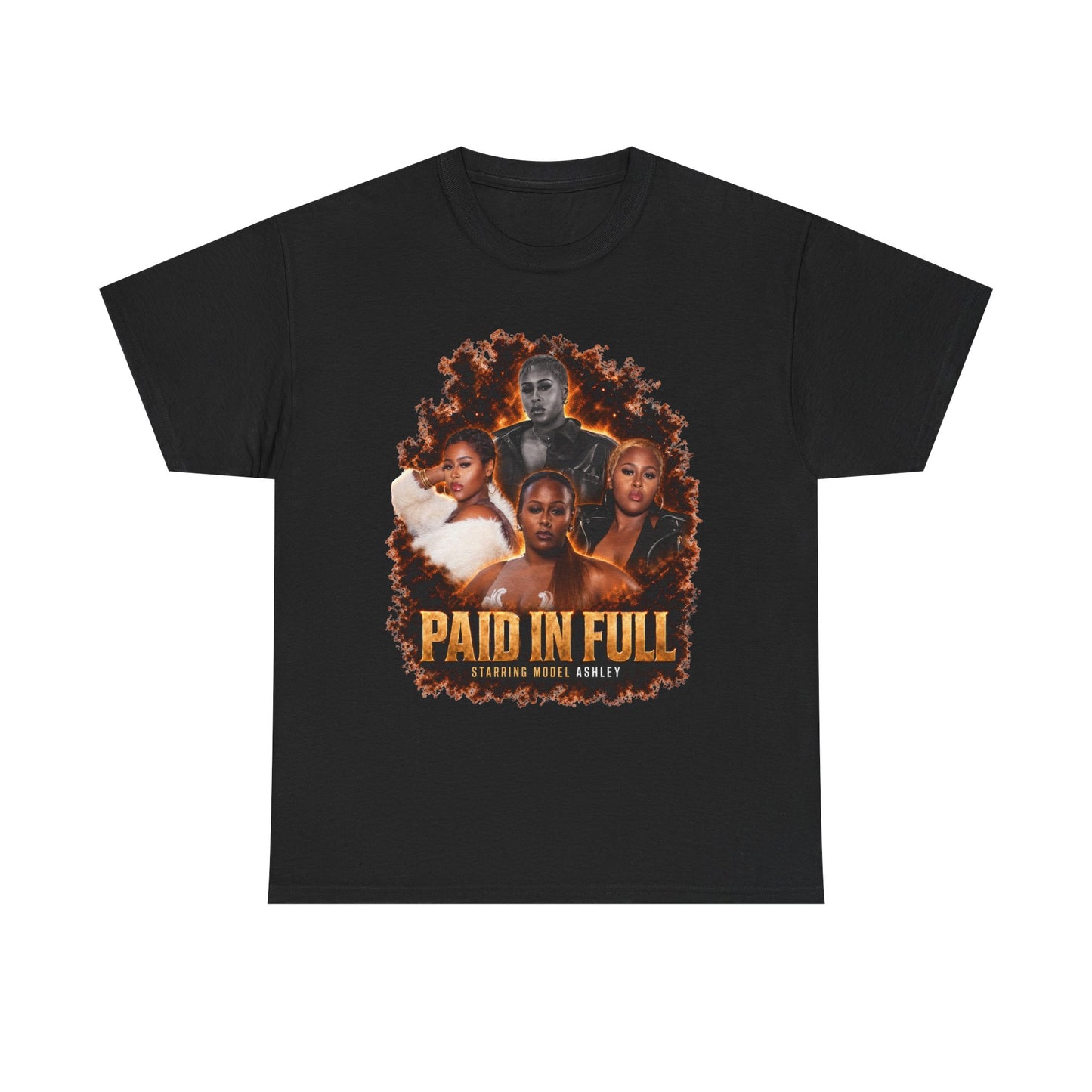 Model Ashley Paid In Full Tee