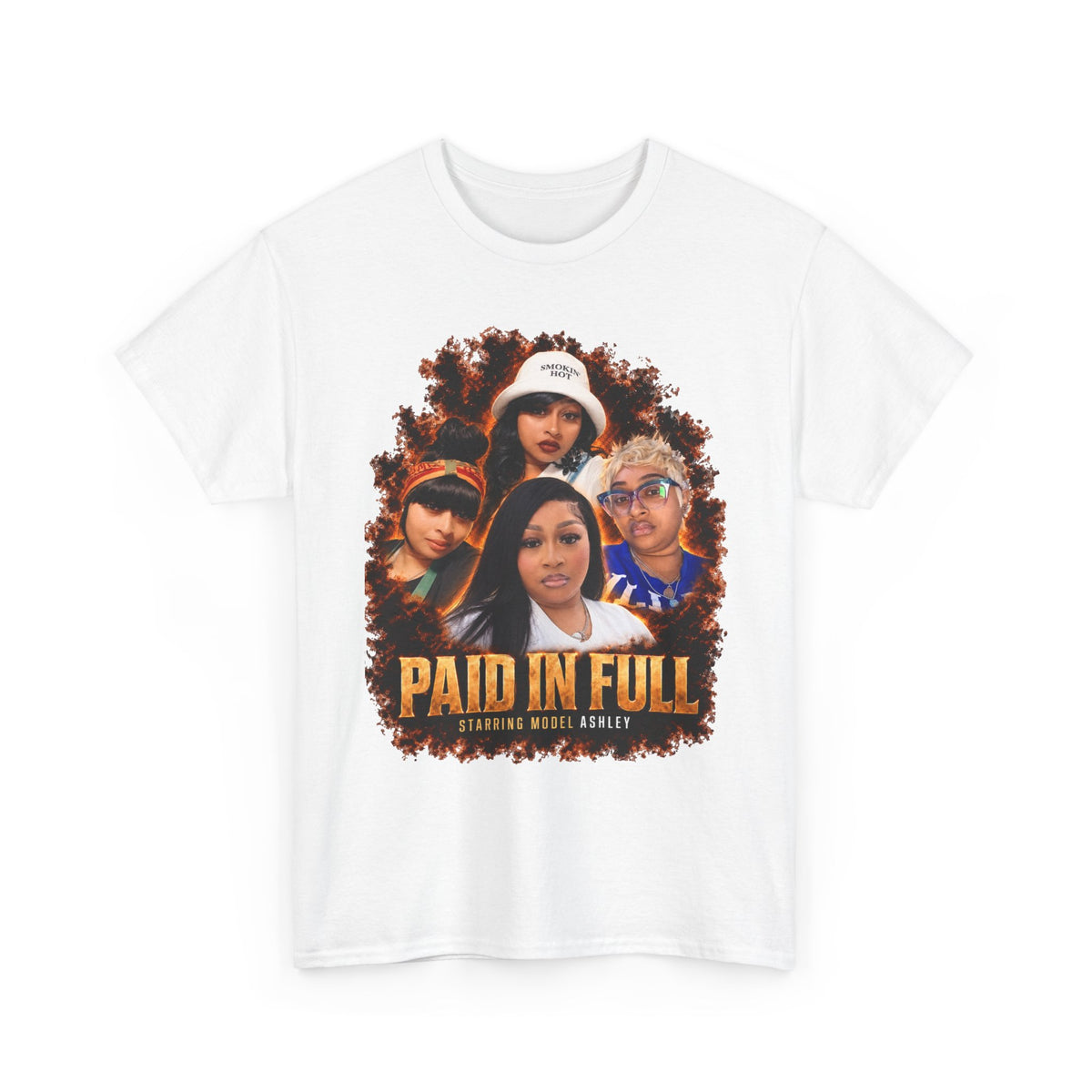 Model Ashley Paid In Full Tee