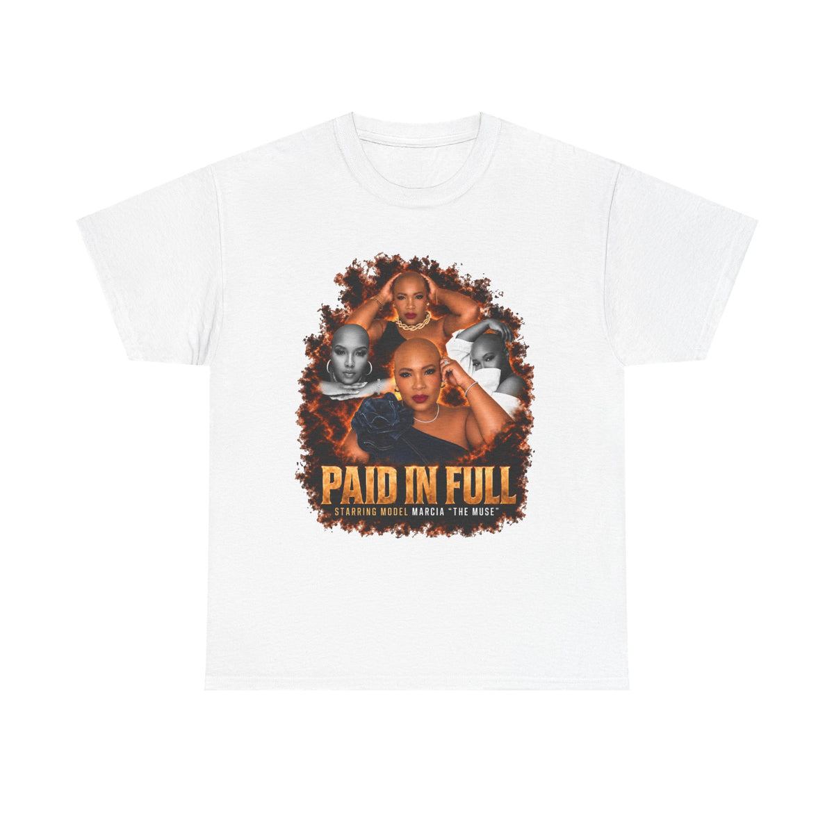 Model Marcia The Muse Paid In Full Tee