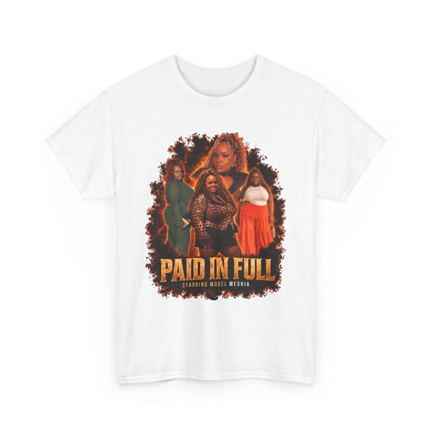 Model Meshia The Muse Paid In Full Tee