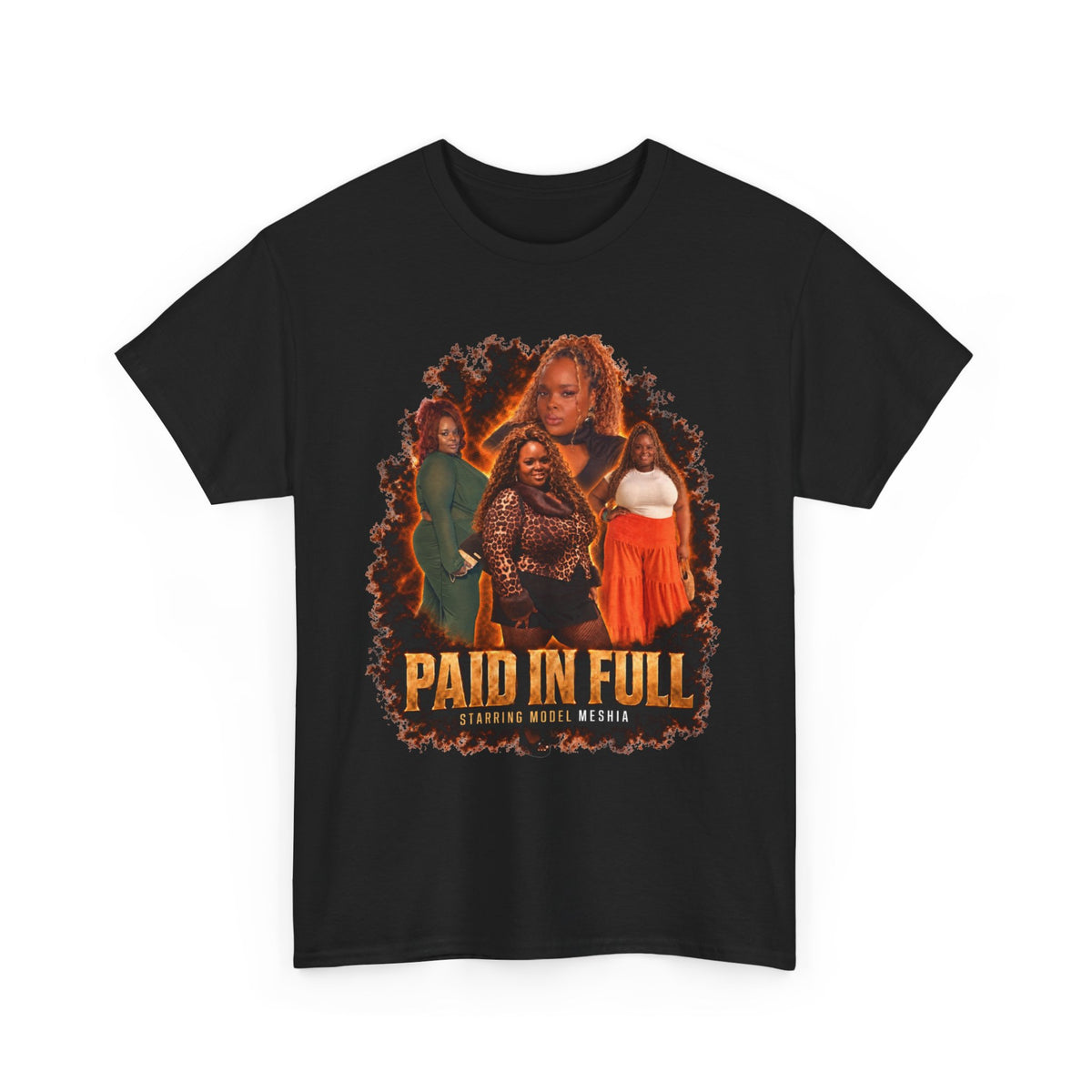 Model Meshia The Muse Paid In Full Tee
