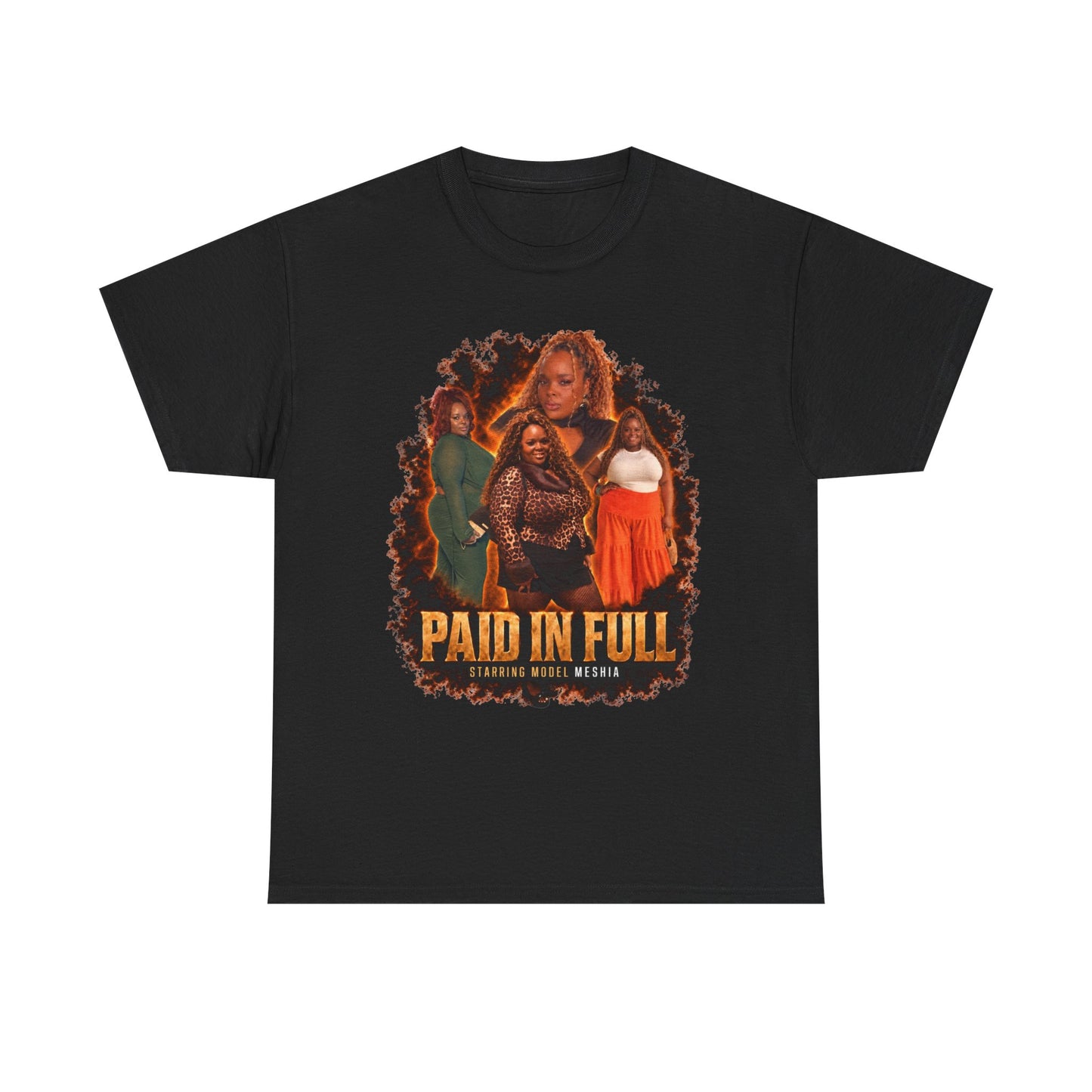 Model Meshia The Muse Paid In Full Tee