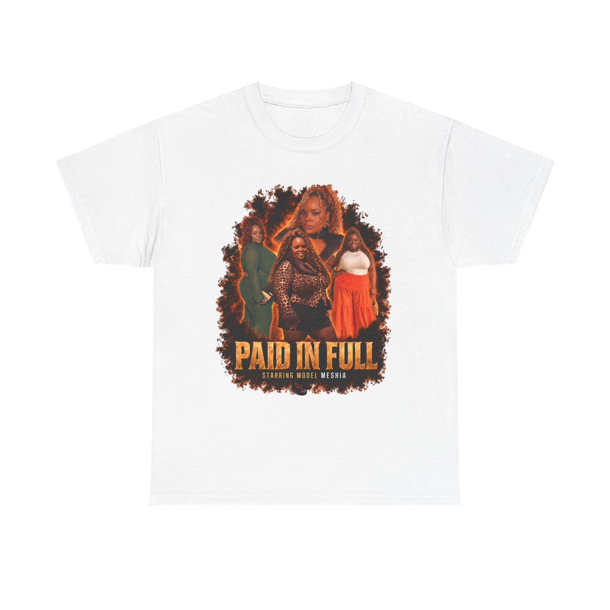 Model Meshia The Muse Paid In Full Tee