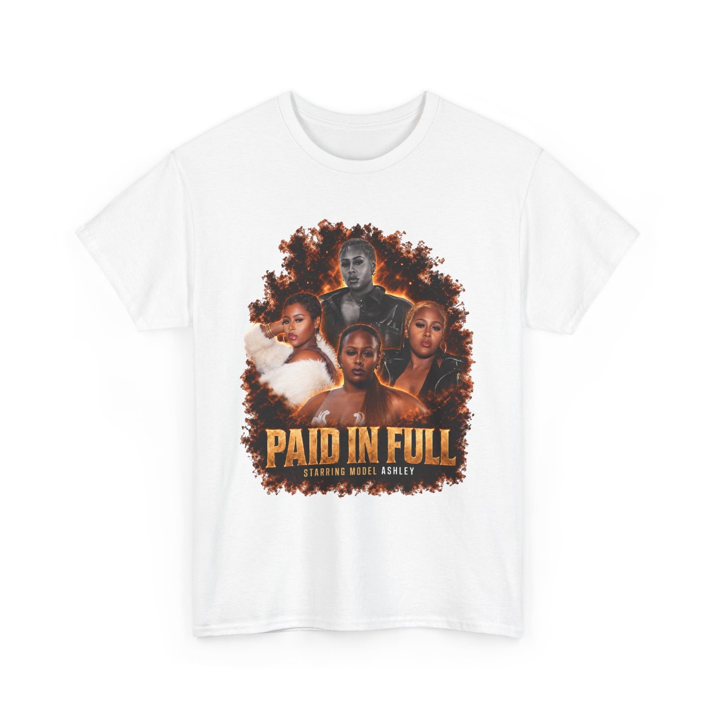 Model Ashley Paid In Full Tee