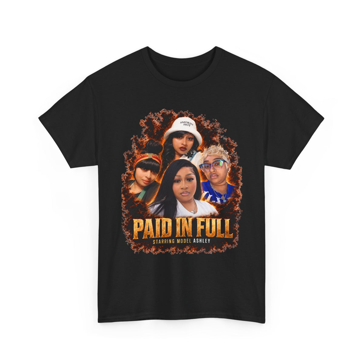 Model Ashley Paid In Full Tee