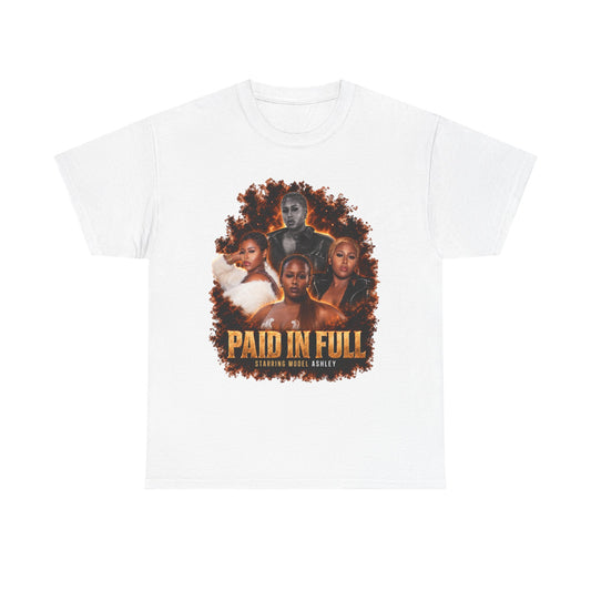 Model Ashley Paid In Full Tee