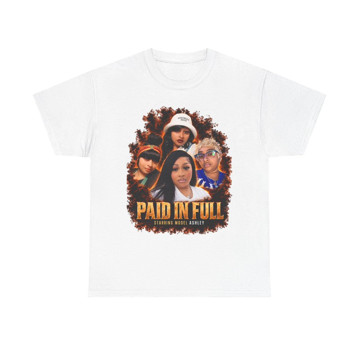 Model Ashley Paid In Full Tee