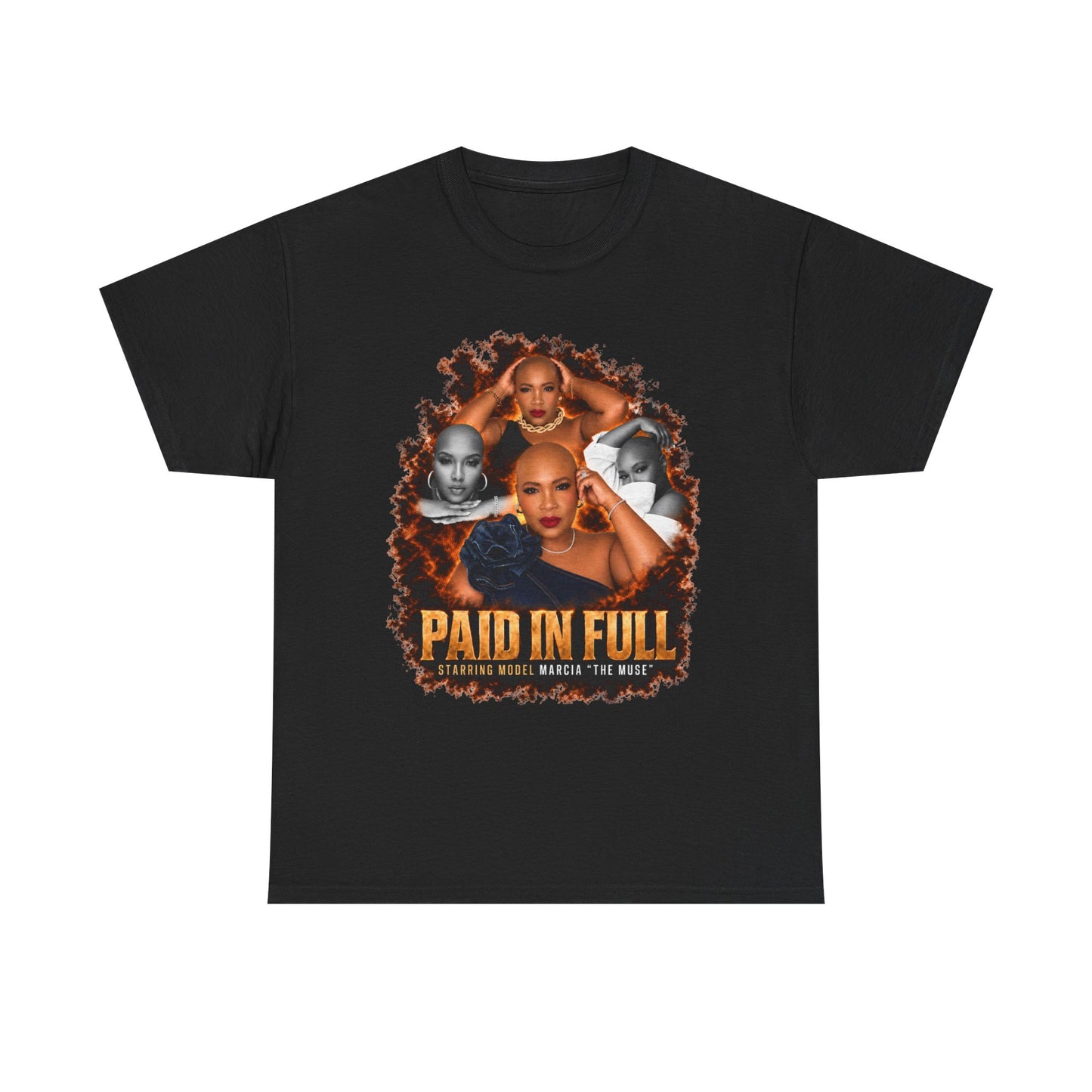 Model Marcia The Muse Paid In Full Tee