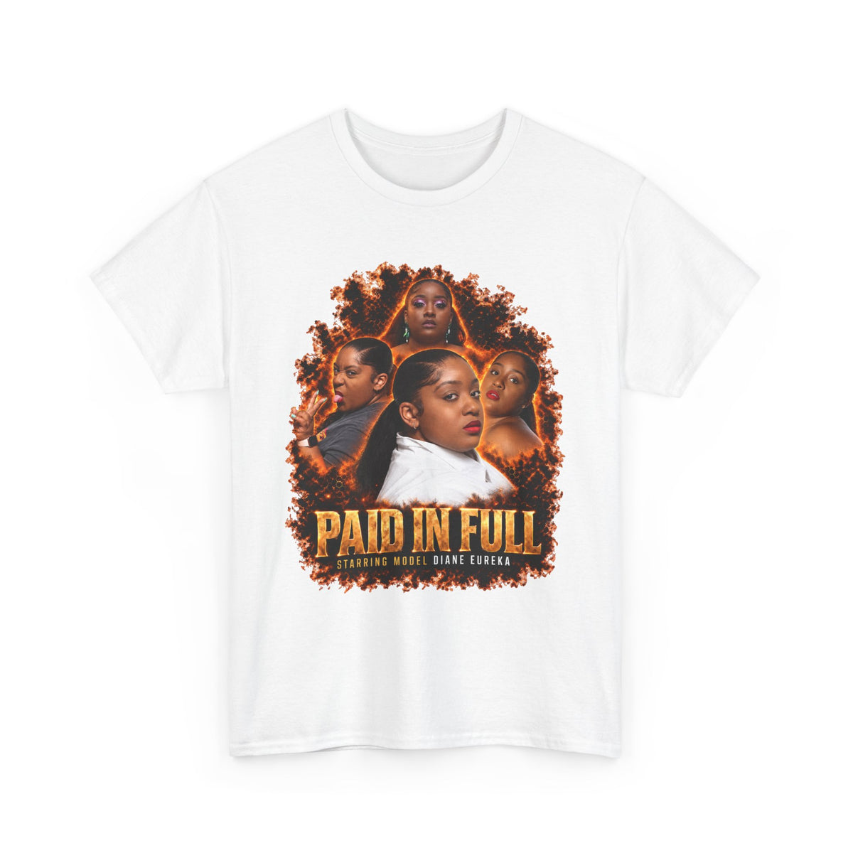 Model Diana Eureka Paid In Full Tee