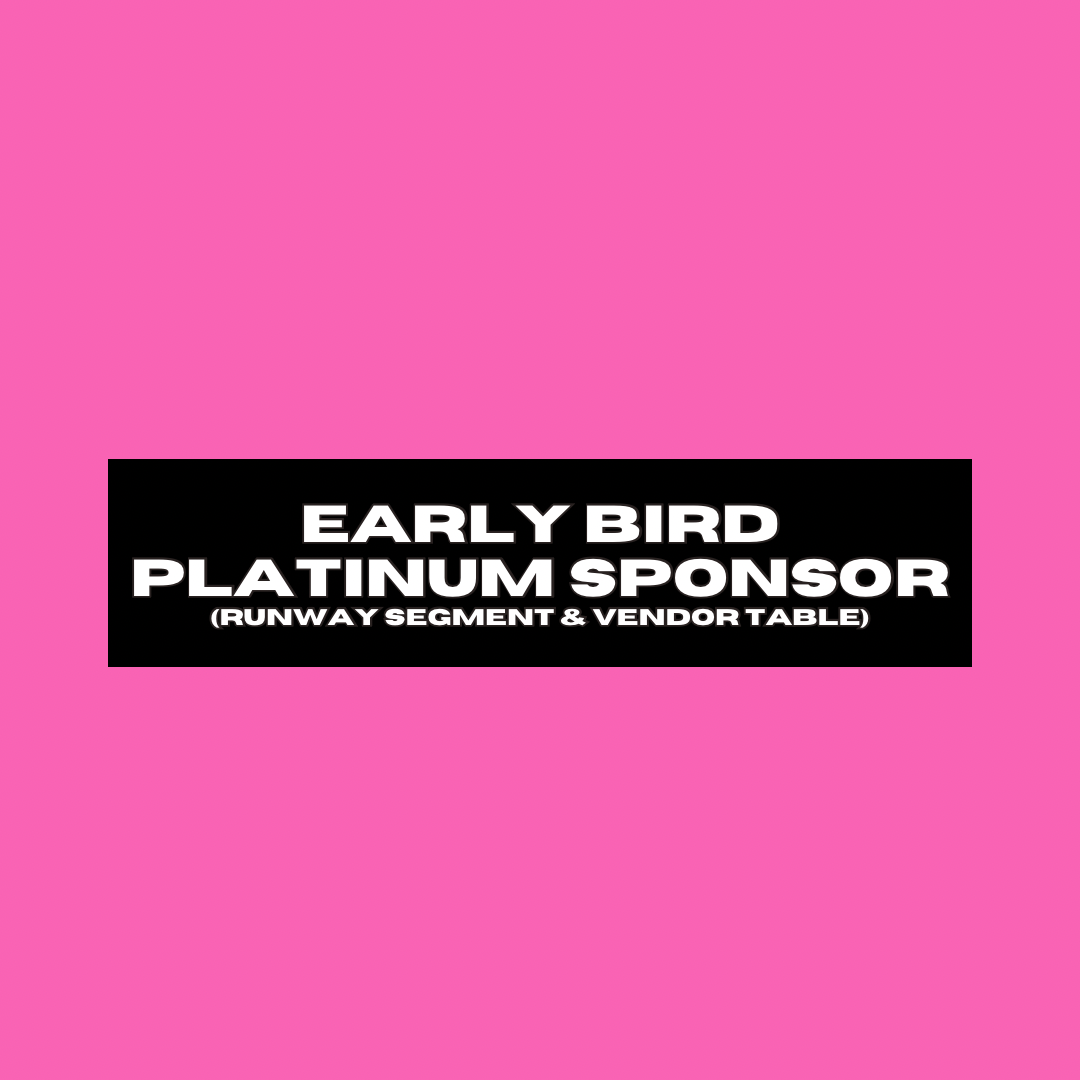 2026 Early Bird Platinum Sponsor (Runway Segment/Vendor)
