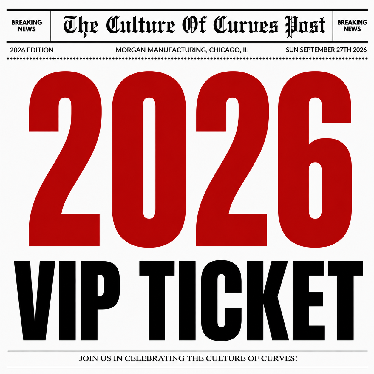 2026 VIP Ticket